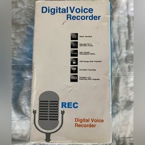 Digital Voice Recorder One Touch Recording